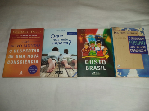 LIVROS SEMINOVOS- TUDO R$ 50,00